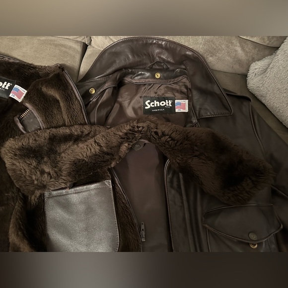 SCHOTT A-2 Bomber Jacket - Picture 6 of 8